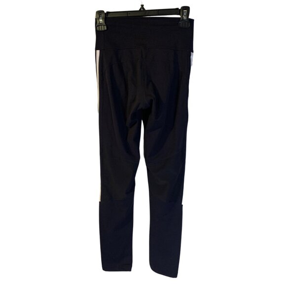 Adidas Believe This Hi Rise Tights Women's Size S 3 Stripes 7/8 Black DH5862 - Picture 2 of 9